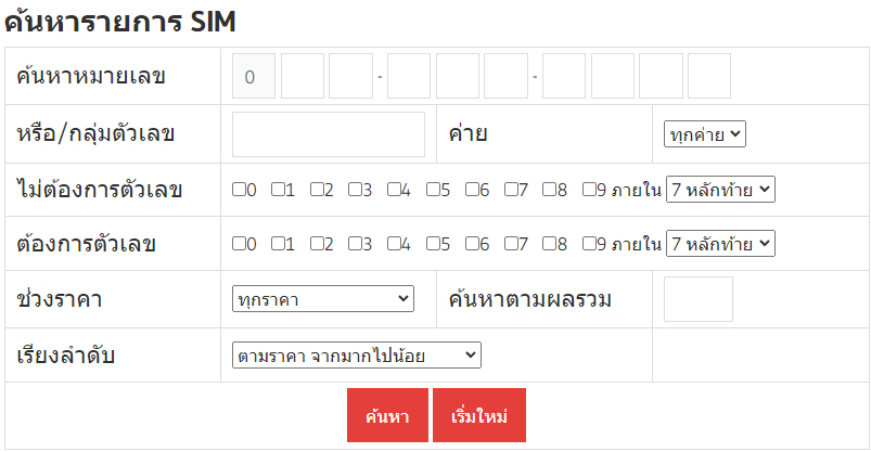 ขั้นตอนสั่งซื้อเบอร์มงคล กับตลาดซิม